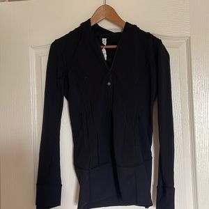 Lululemon black hoodie size 6  In great condition , see pictures